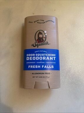 $3/$10 BUNDLE SALE. Dr. Squatch Fresh Falls Natural Deodorant Stick - Blue